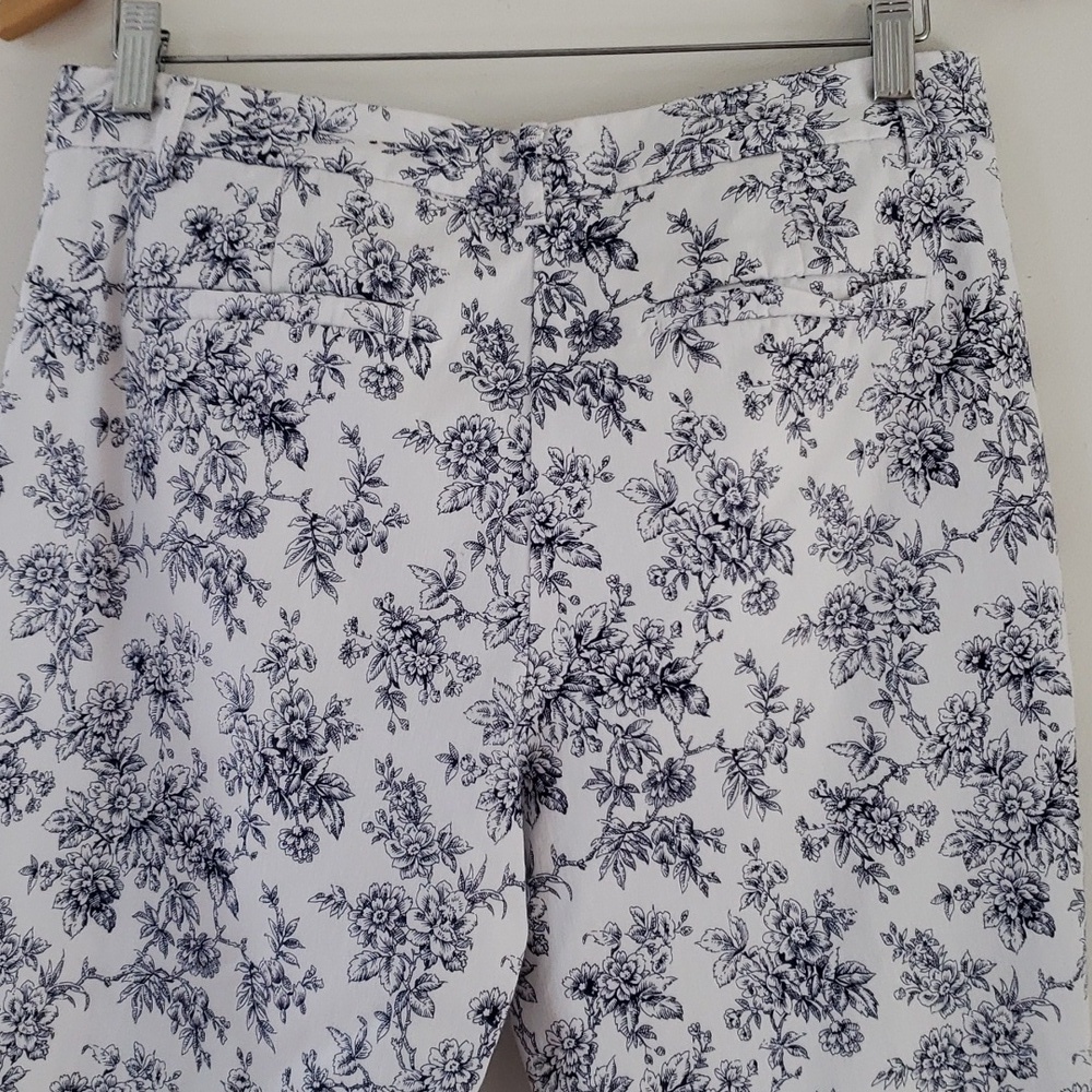 Mario Serrani Italy Comfort Stretch Slim Fit Tummy Control Cropped Pants Size 10 - Picture 8 of 16